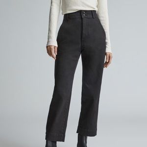 Everlane black cropped pants